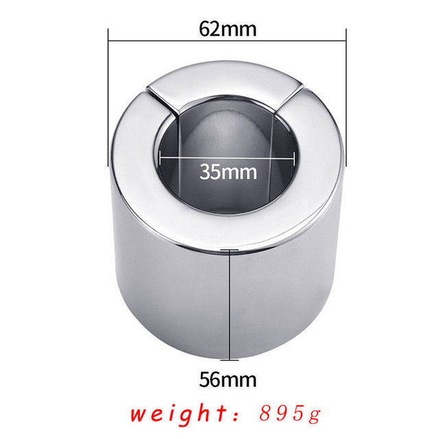 Magnetic Metal Scrotum Pendant Penis Weights Stretcher For Men Male sex toy