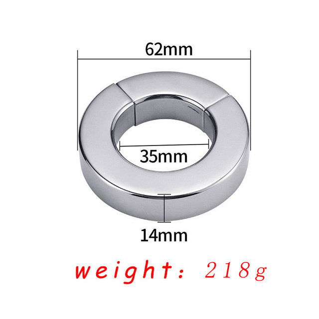 Magnetic Metal Scrotum Pendant Penis Weights Stretcher For Men Male sex toy