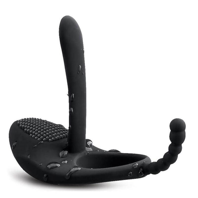 Body Safe Silicone 7 Vibrating Cock Ring For Men Women Male sex toy
