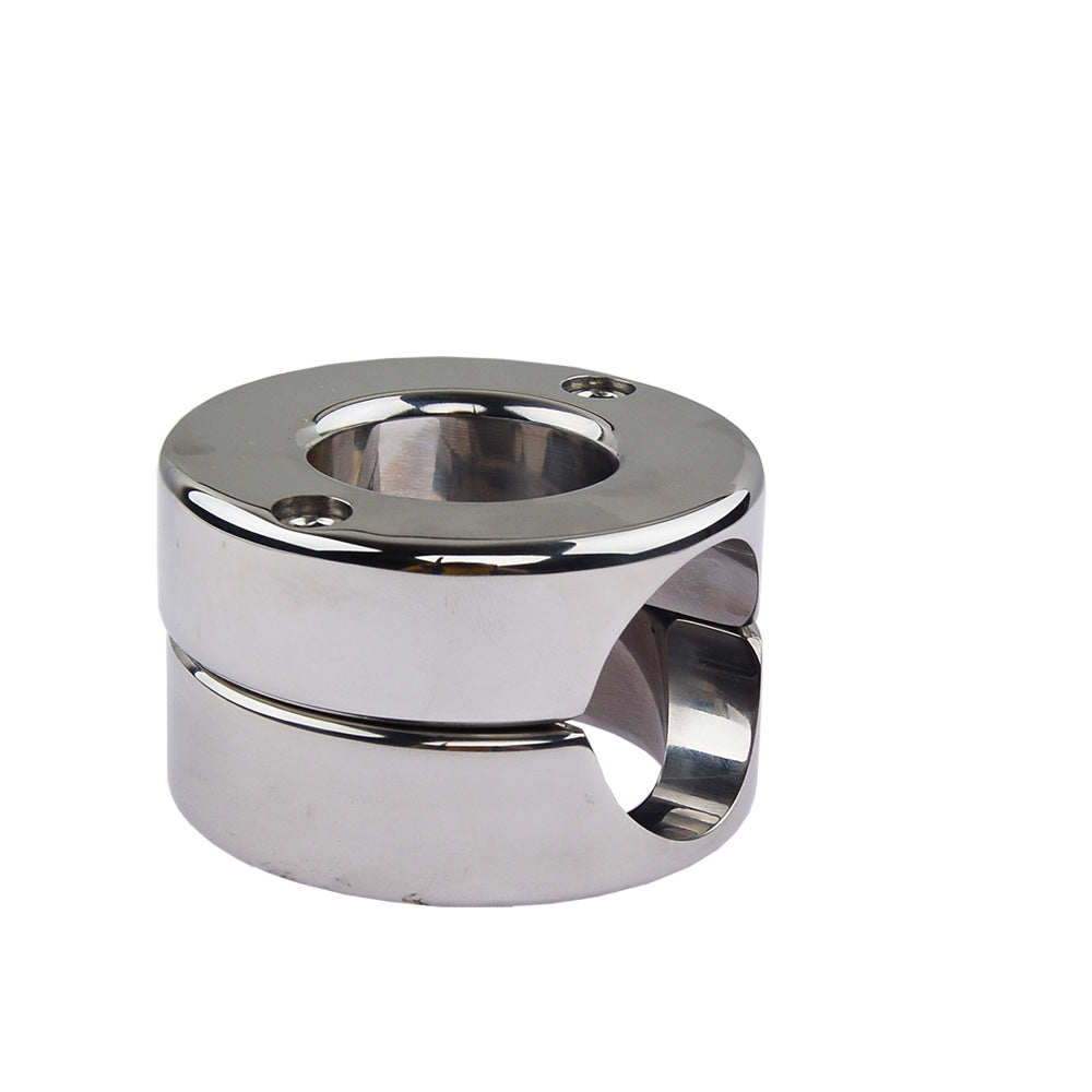 Stainless Steel Scrotal Penis Weights Stretcher Pendant Cock Ring Male sex toy