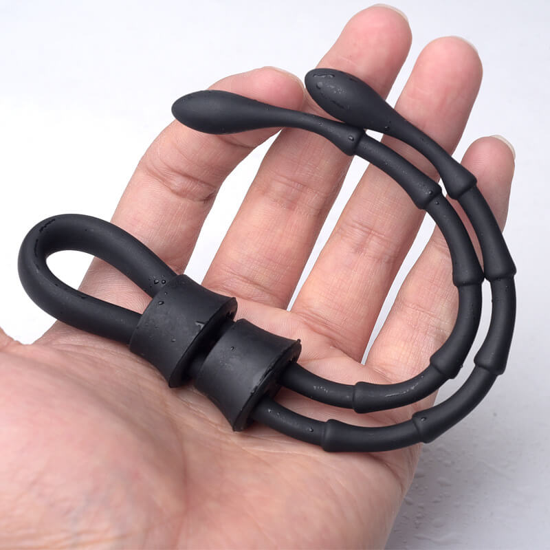 Premium Silicone Penis Ring Adjustable Delay Ejaculation Toy For Men