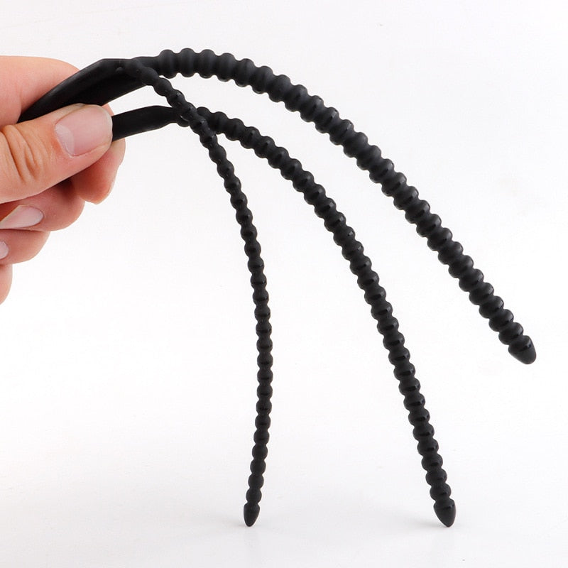 Silicone Urethra Sounding Penis Plug Catheter Dilator Bdsm Sex Toy Male sex toy