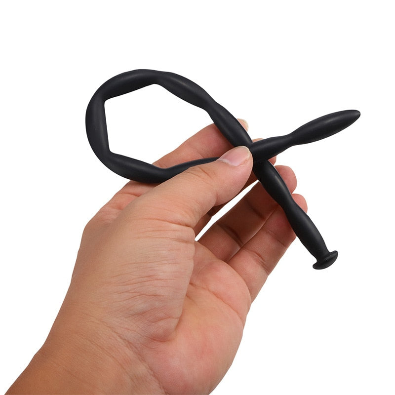 Silicone Urethral Sounds Catheter Dilator Penis Plug Male Cum Stopper Male sex toy