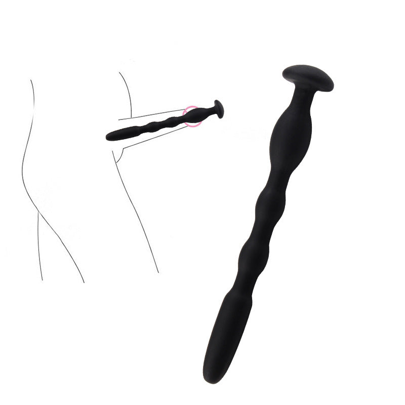 Silicone Urethral Sound Beads Catheter Dilator Rod Penis Plug Sex Toy