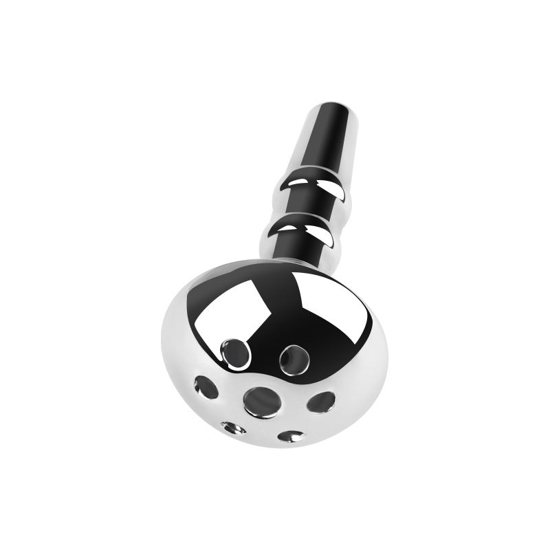 Stainless Steel Hollow Penis Plug Urethral Sound Metal Cum Stopper Male sex toy