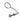 Stainless Steel Cock Ring With Anal Hook For Anus Prostate Massaging Male sex toy