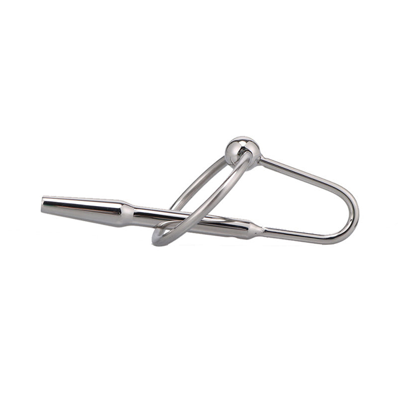 Premium Stainless Steel Urethral Sound Penis Plug Prince Albert Wand Male sex toy