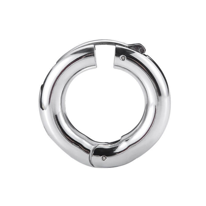 Stainless Steel Adjustable Penis Ring Scrotum Pendant Ball Stretcher Male sex toy
