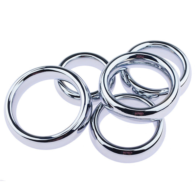 Stainless Steel Smooth Heavy Ball Scrotum Penis Stretcher Weights For Men Male sex toy