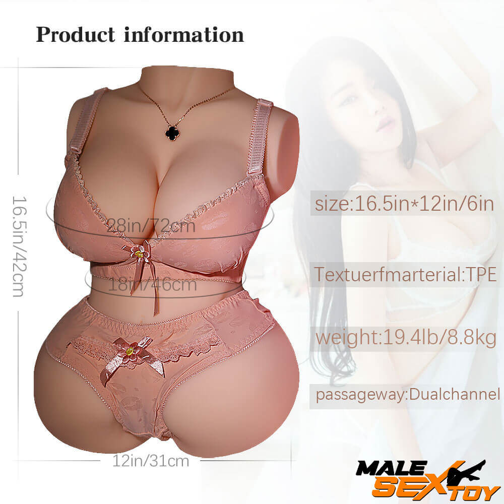 19lb Female Sex Doll Torso For Men Masturbation Sex Toy