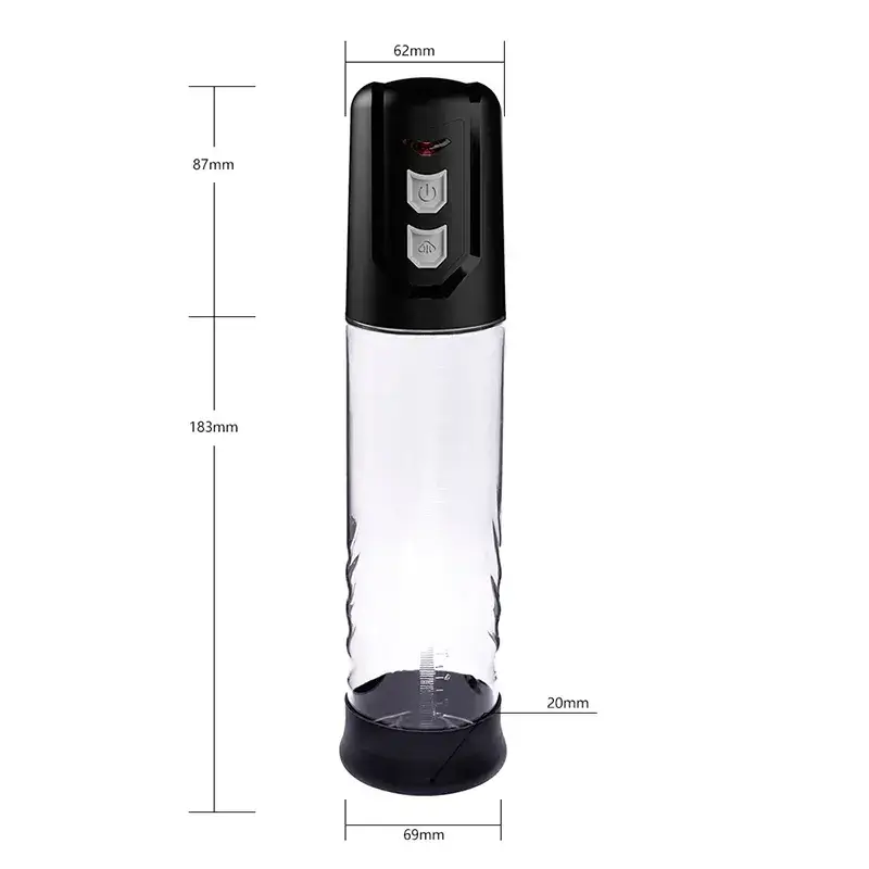 Automatic High Vacuum Sucking Penis Pump Enlargement Sex Toy Male sex toy
