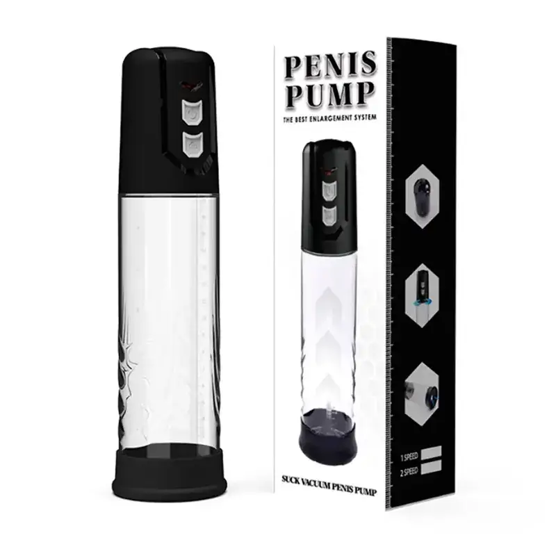 Automatic High Vacuum Sucking Penis Pump Enlargement Sex Toy