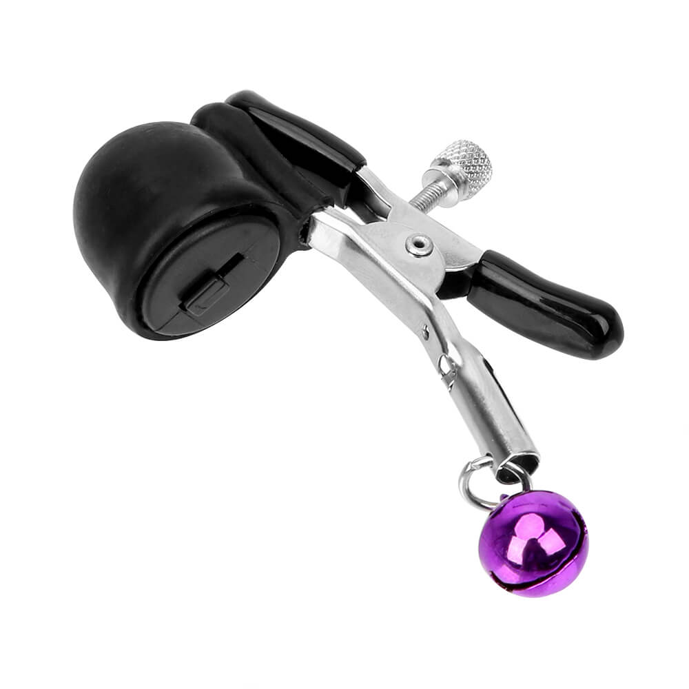 Vibrating Nipple Clamp Flirting Stimulation BDSM Sex Toy For Men Male sex toy