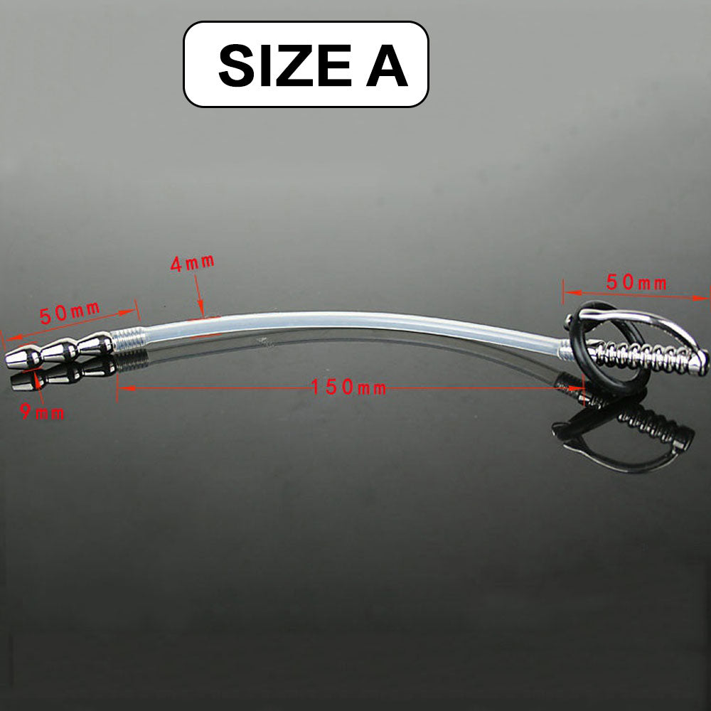 New Urethral Sound Male Penis Plug Probe Catheter Prince Albert Wand