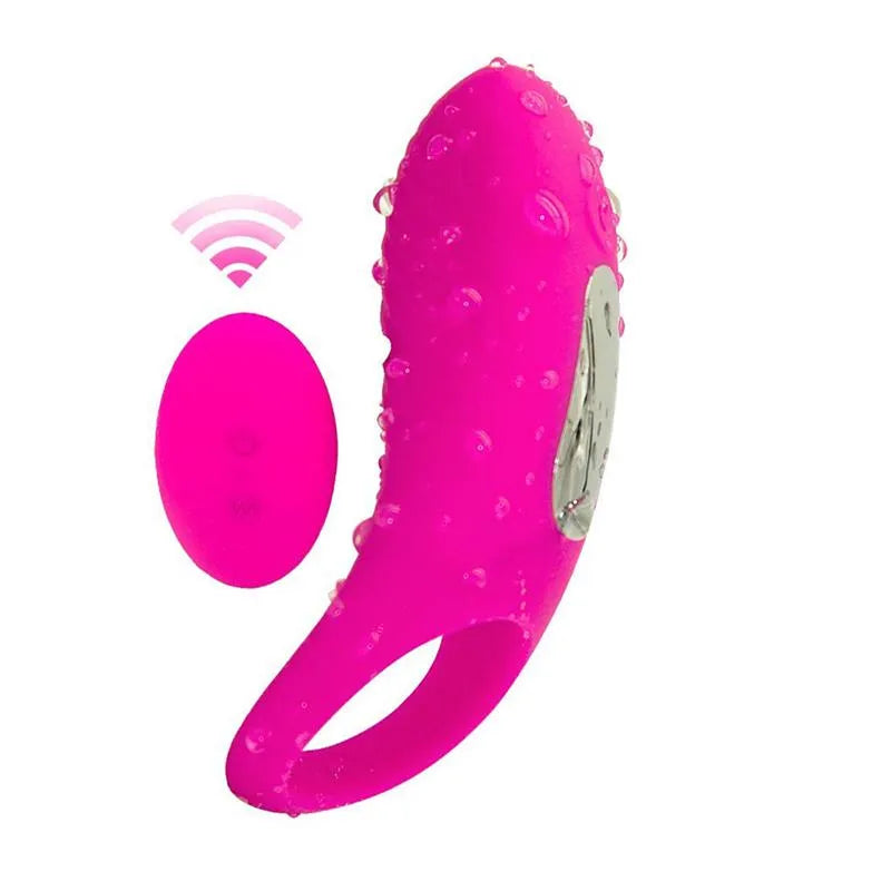 USB Rechargeable Remote Control Cock Ring For Adult Men Male sex toy
