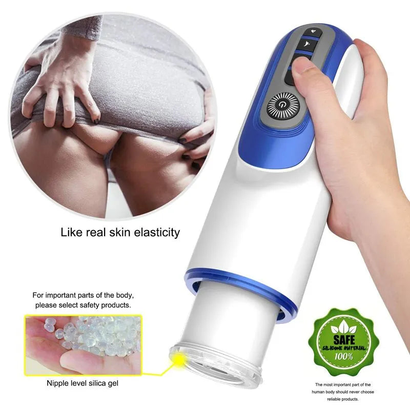 Leten Heating Voice Vibrating Thrusting Male Masturbator Male sex toy
