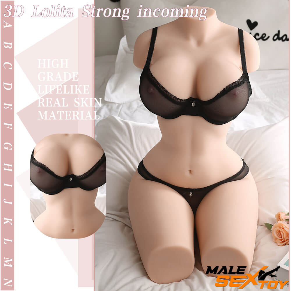 57.32lb Realistic Female Sex Doll Torso With Big Boobs Sex Stroker Male sex toy