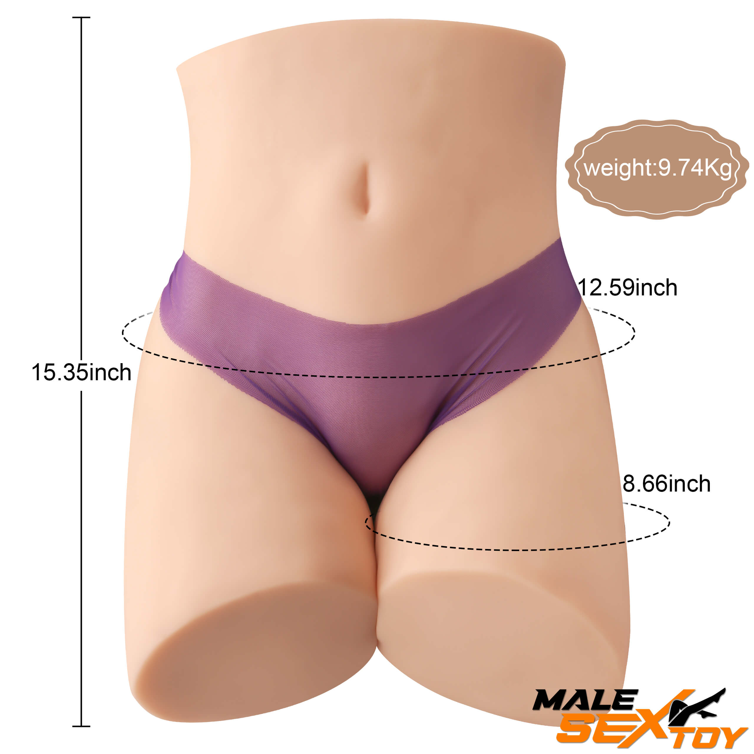 21.47lb Life Size Sex Doll Torso Male Masturbator For Sex Orgasm Male sex toy