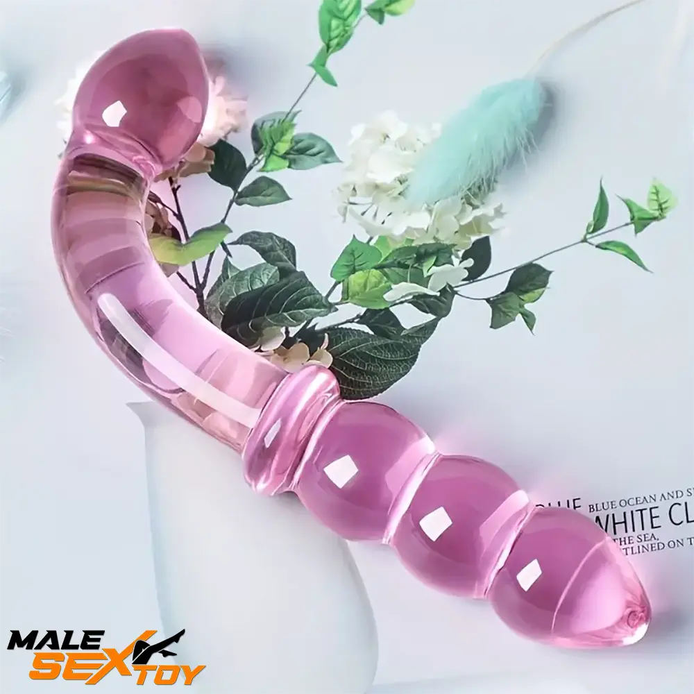6.1in 6.3in 6.49in Glass Crystal Dildo For Female Male Sex Massage Male Sex Toy