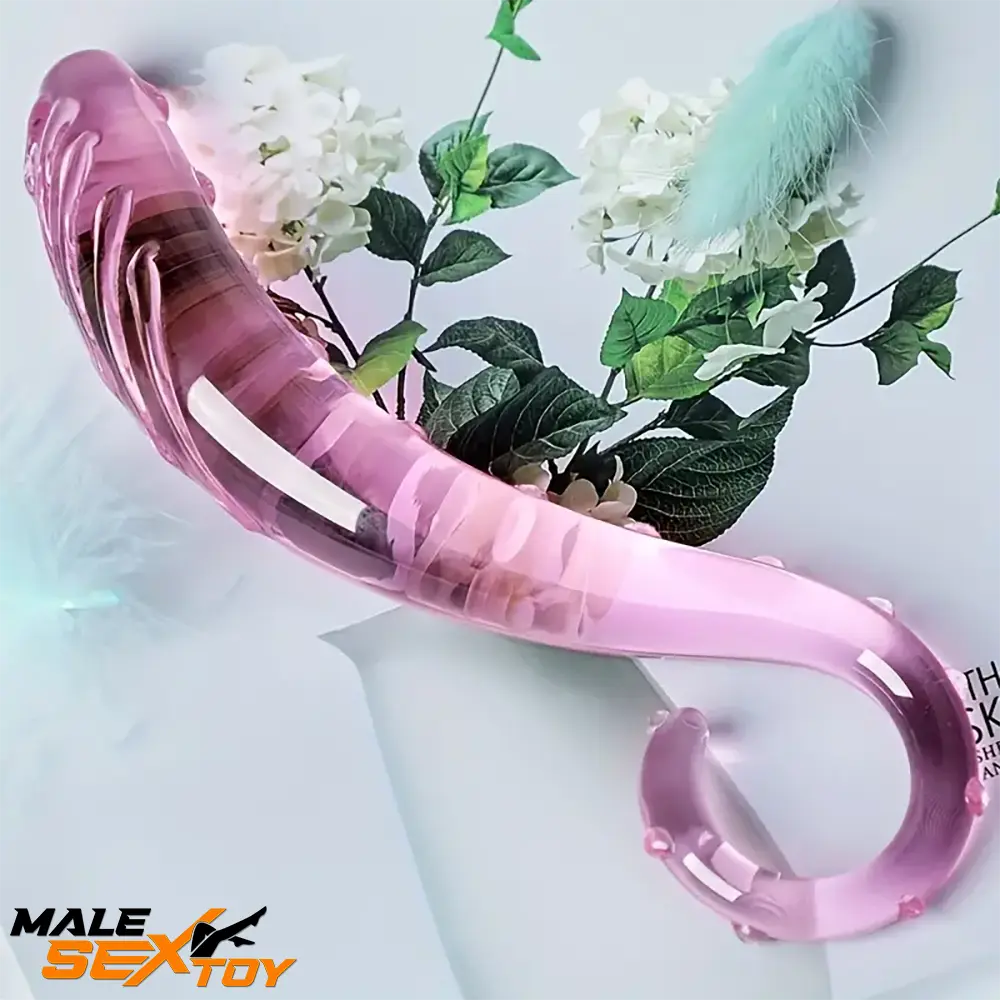 6.1in 6.3in 6.49in Glass Crystal Dildo For Female Male Sex Massage Male Sex Toy
