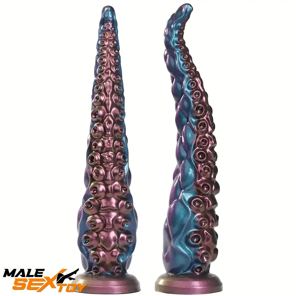 12.8in Tentacle Big Silicone Soft Dildo For G-Spot Anal Stimulation