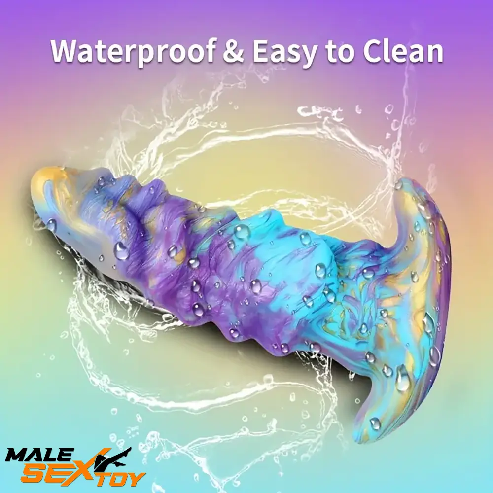 5.51in 6.89in 8.46in Fantasy Monster Silicone Soft Cock Dildo