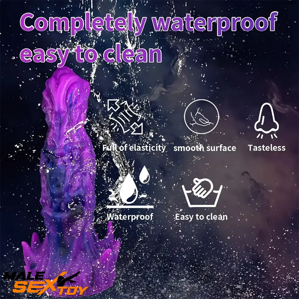 9.84in Big Fantasy Monster Silicone Soft Dildo For Prostate Massage Male Sex Toy