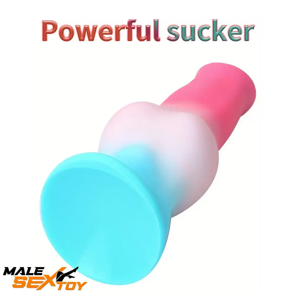 5.31in 7.09in 8.66in Dog Cock knot Silicone Thick Soft Female Dildo Male Sex Toy