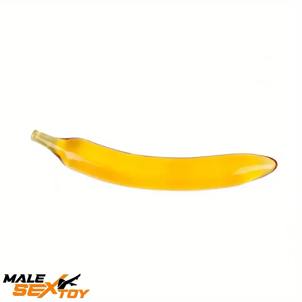 Multiple Lengths Colors Fruit Vegetable Crystal Clear Glass Plug Dildo Male Sex Toy