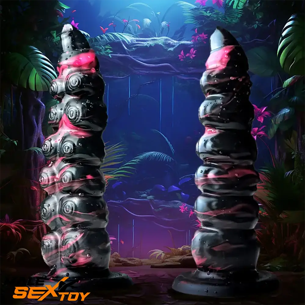 8.7in Monster Octopus Tentacle Big Silicone Soft Dildo For Female Male Sex Toy