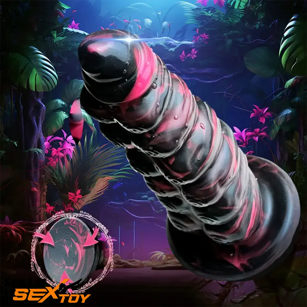 8.7in Monster Octopus Tentacle Big Silicone Soft Dildo For Female Male Sex Toy