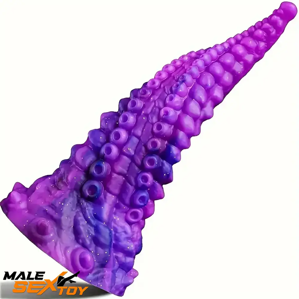 10in Big Octopus Tentacle Silicone Soft Dildo For Anal Prostate Female