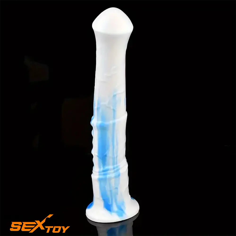 11.61in Big Silicone Cock Horse Luminous Animal Dildo BDSM Sex Love