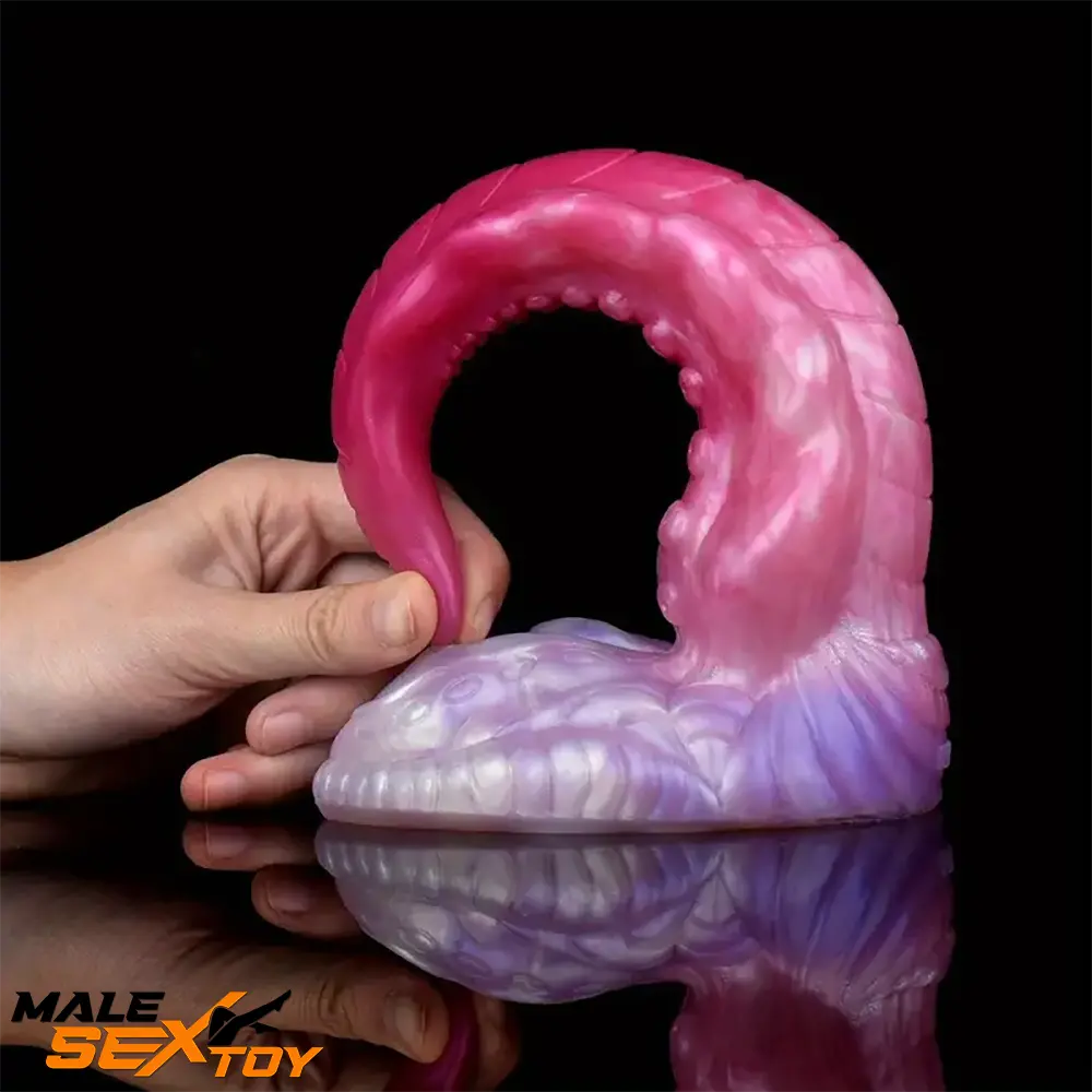 9.25in Real Octopus Tentacle Big Silicone Soft Dildo For Female Sex Male Sex Toy