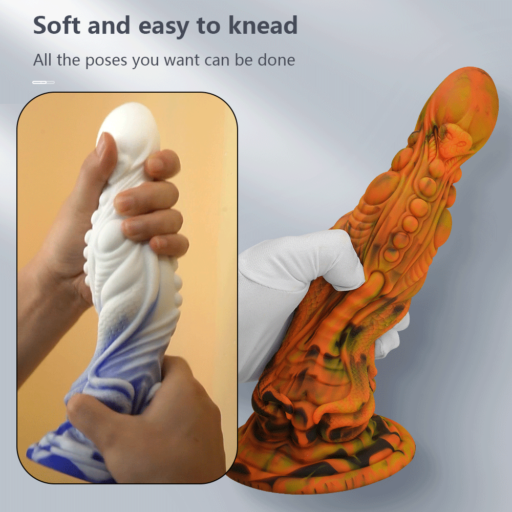 10.43in Big Dragon Monster Silicone Dildo For Anal Vaginal Fucking