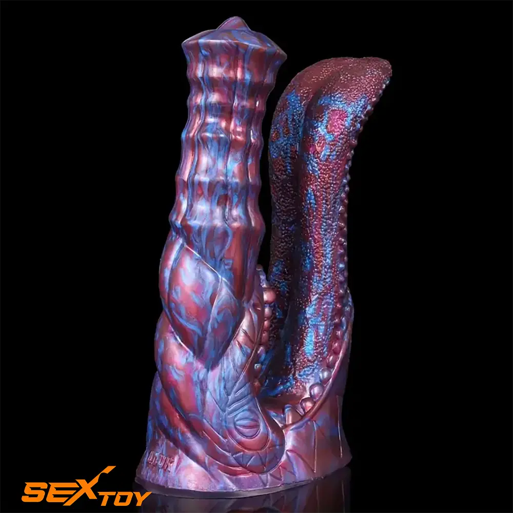 7.64in 7.99in 8.07in Fantasy Silicone Double Heads Dildo For Gay Sex Male Sex Toy