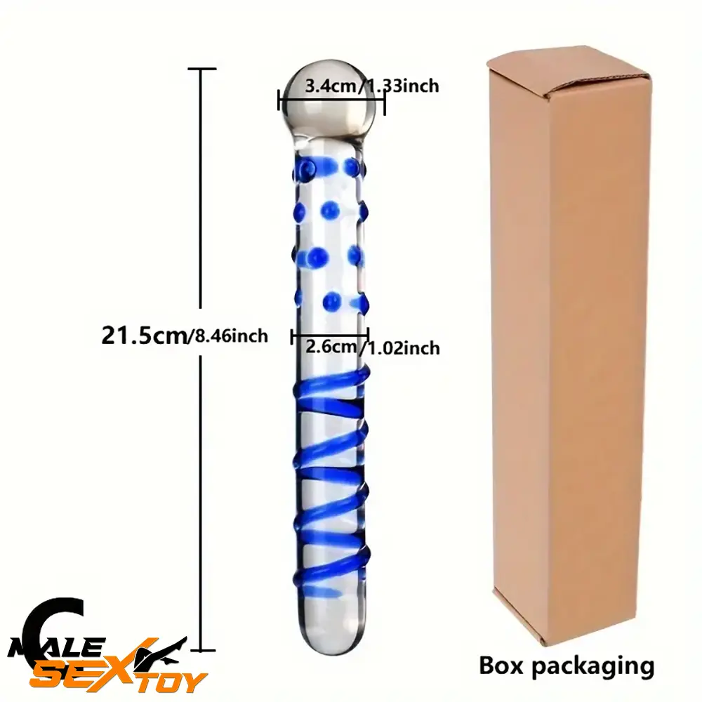 Multiple Options Glass Crystal Dildo For Women Men Couple G-spot Sex Male Sex Toy