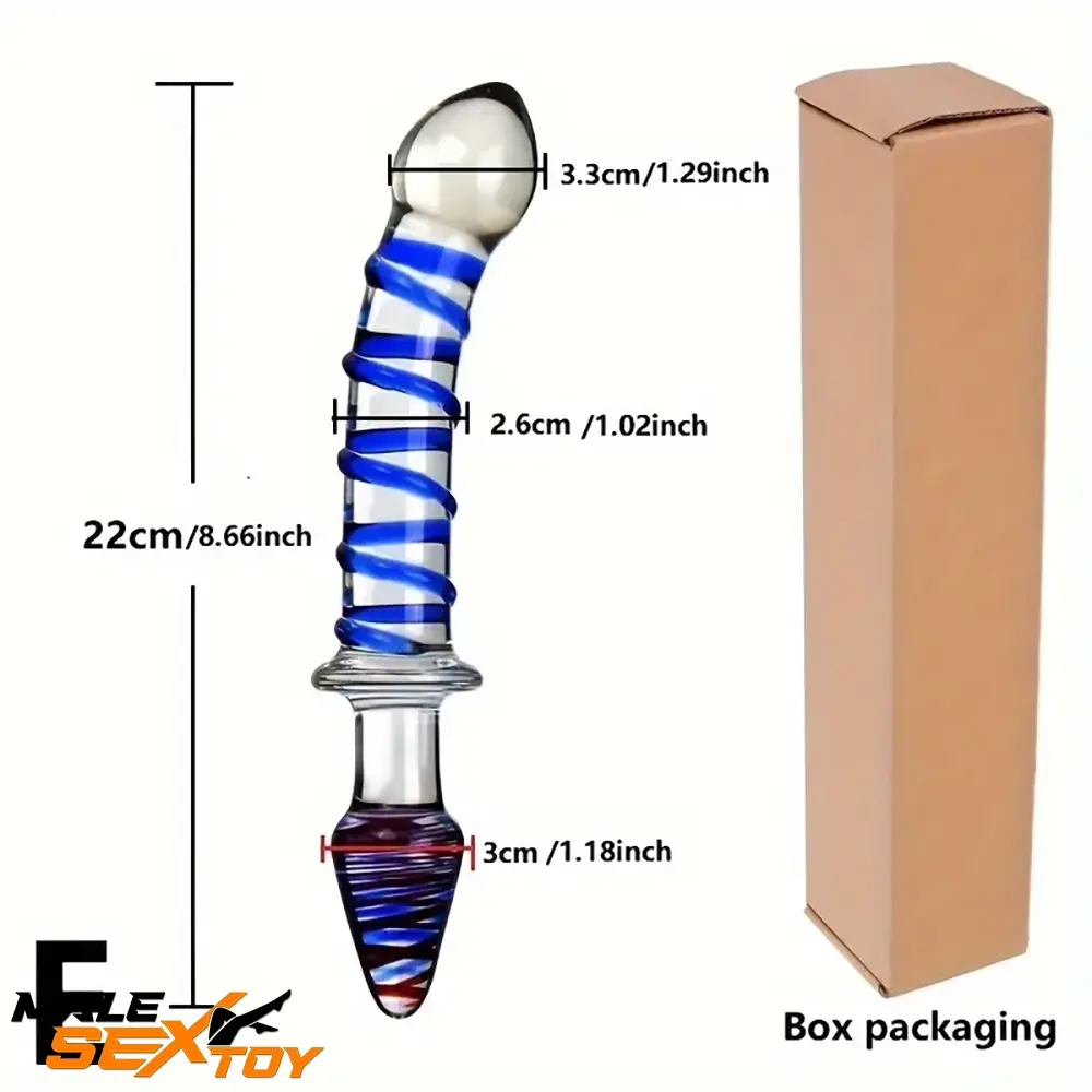 Multiple Options Glass Crystal Dildo For Women Men Couple G-spot Sex Male Sex Toy