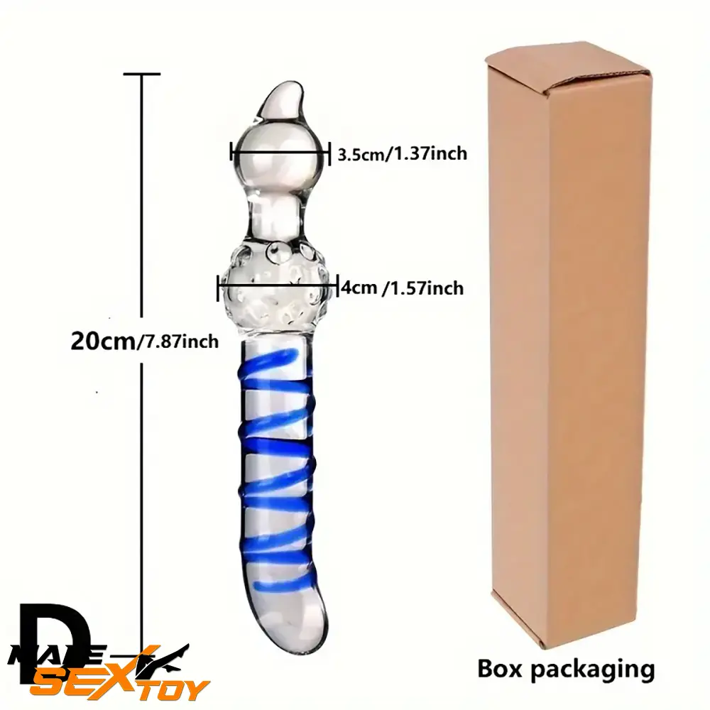 Multiple Options Glass Crystal Dildo For Women Men Couple G-spot Sex Male Sex Toy
