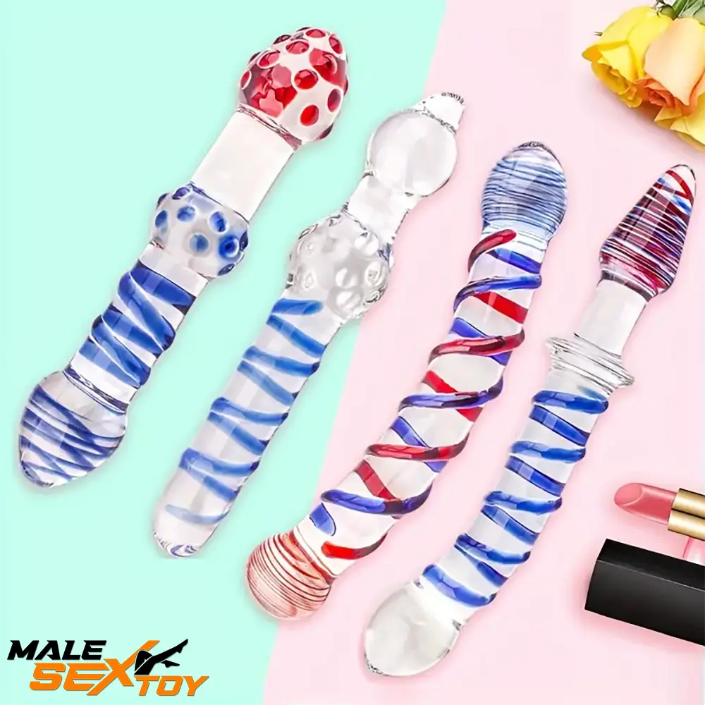 Multiple Options Glass Crystal Dildo For Women Men Couple G-spot Sex Male Sex Toy
