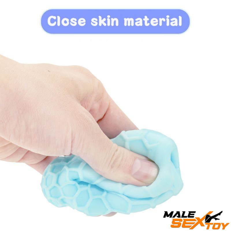 Realistic Textured Pocket Vagina Pussy Egg Masturbator Sex Toy Male sex toy