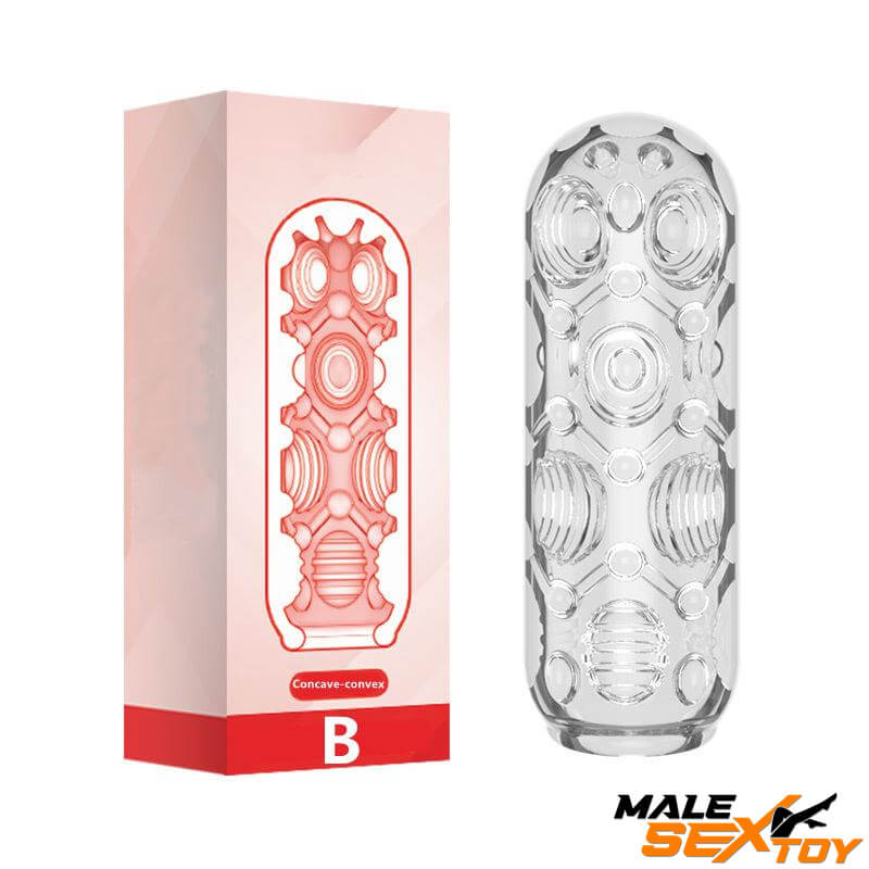 Transparent Silicone Pussy Sex Toys For Men Safe Male Masturbator Male sex toy