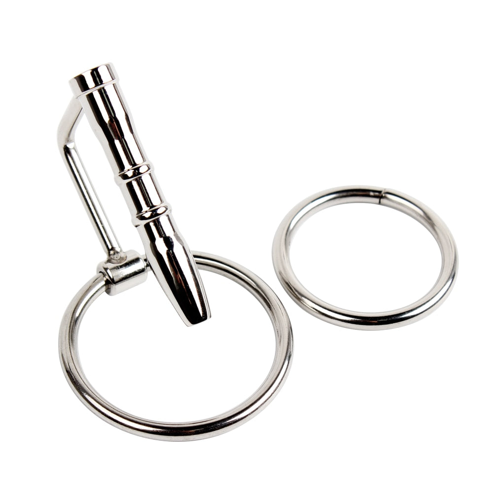 Stainless Steel Urethral Sound Prince Albert Wand Penis Stopper
