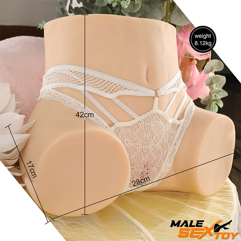 17.9lb Realistic Big Butt Female Sex Torso Hip For Adult Love Male sex toy
